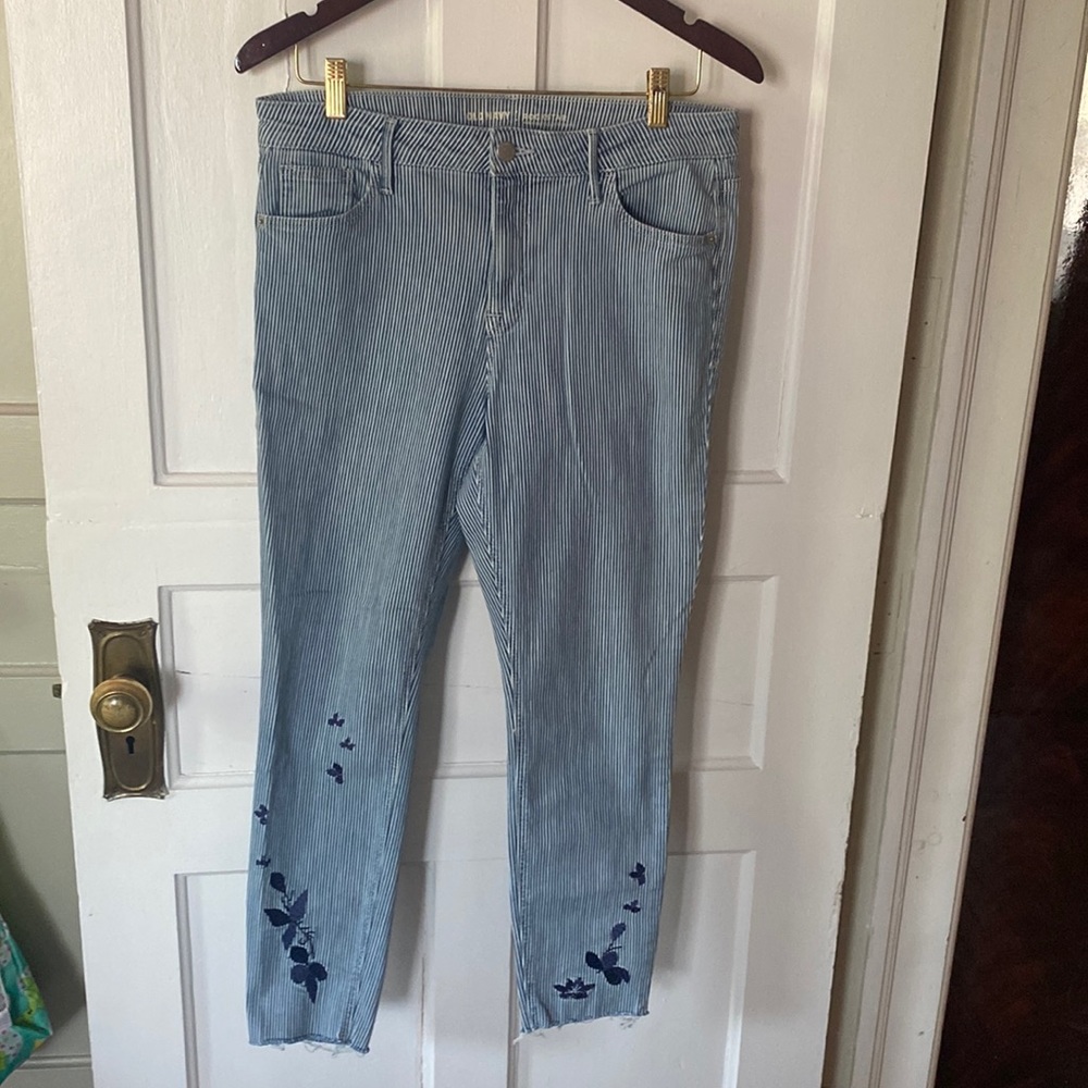 Old Navy Mid-Rise Rockstar Jeans size 12